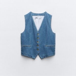 Zara Denim Vest